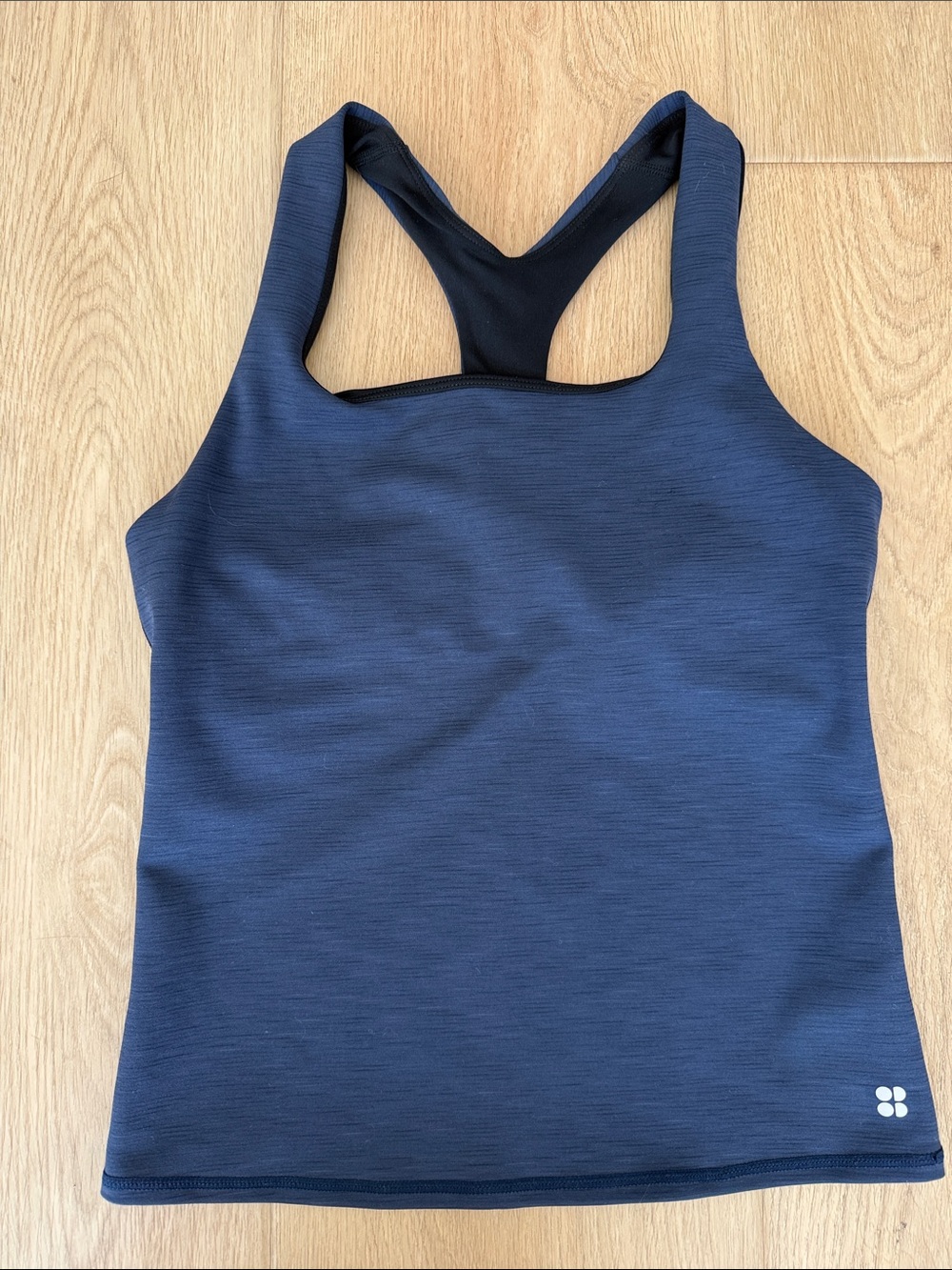 Sweaty Betty Navy Blue Racerback Tank Top